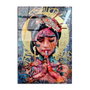 Wallity Cuadro Decorativo de Vidrio Templado Multicolor 70 x 100 cm